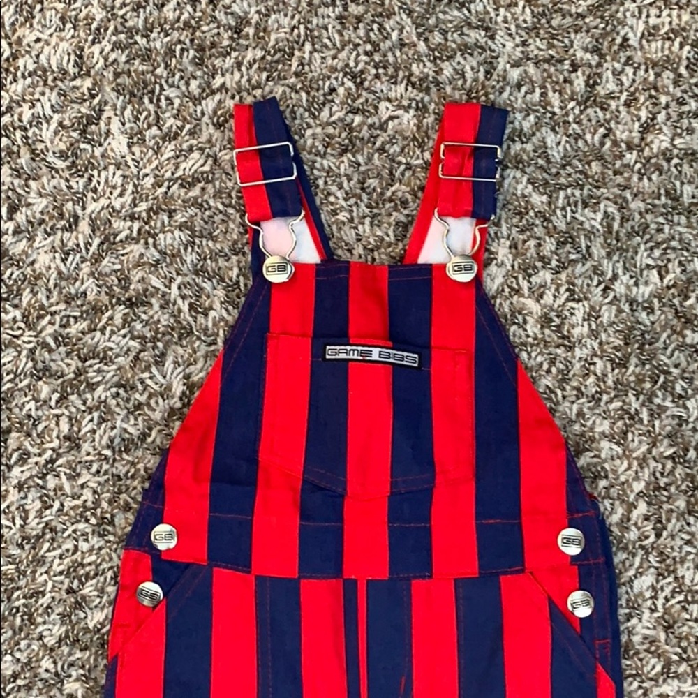 Gamebibs Arizona State toddler overalls